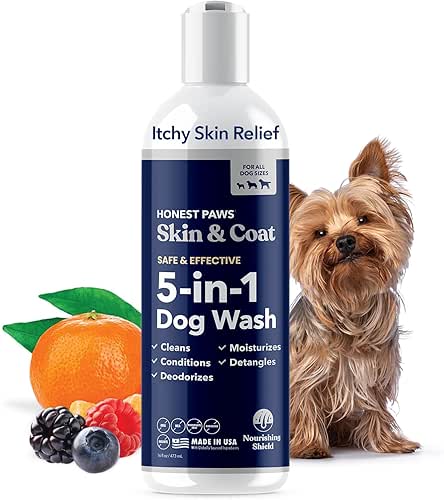 Honest Paws Dog Shampoo and Conditioner - Premium Dog Wash