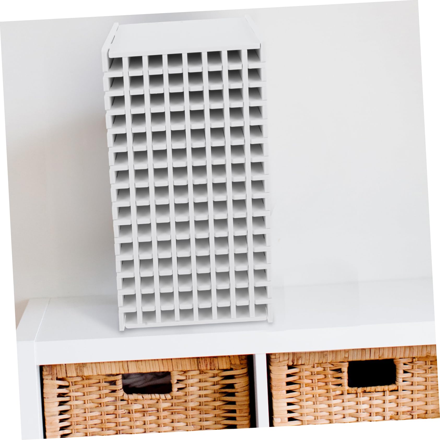Portamatite da Scrivania in Legno Multi-funzione Scomparti Robusti, Organizer per Pennarelli per Back To School Party e Ufficio