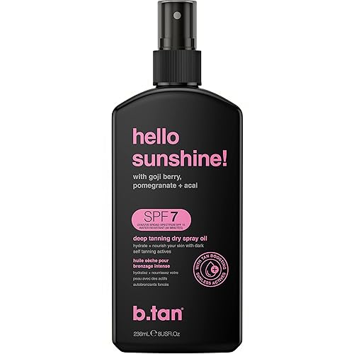 Miniatura 12 de b.tan Mejor Aceite Bronceador Spray Seco Intensificador del Bronceado - Bronceado Rápido y Oscuro al Aire Libre de Activos Aceleradores