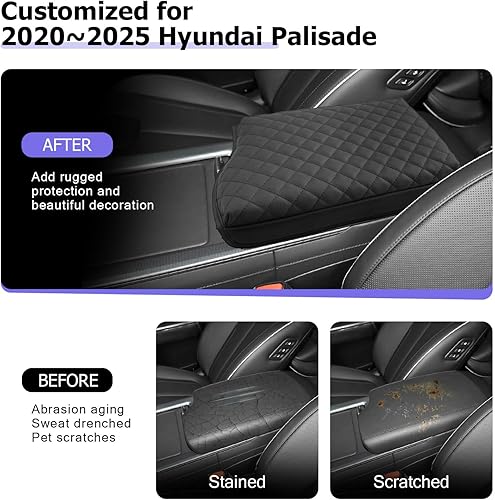 Miniatura 16 de LUWU for 2025 2024 Chevy Trax Center Console Cover 2024 Trax Armrest Cover 2024 2025 Chevrolet Trax Accessories Console Pad 2024 2025 Chevy Trax