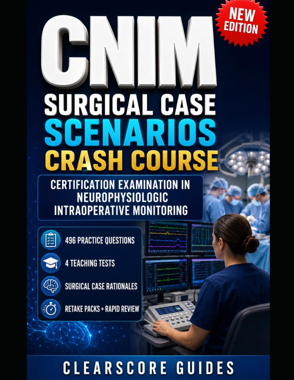 CNIM SURGICAL CASE SCENARIOS CRASH COURSE: Case Decisions for the Certification Examination in Neurophysiologic Intraoperative Monitoring