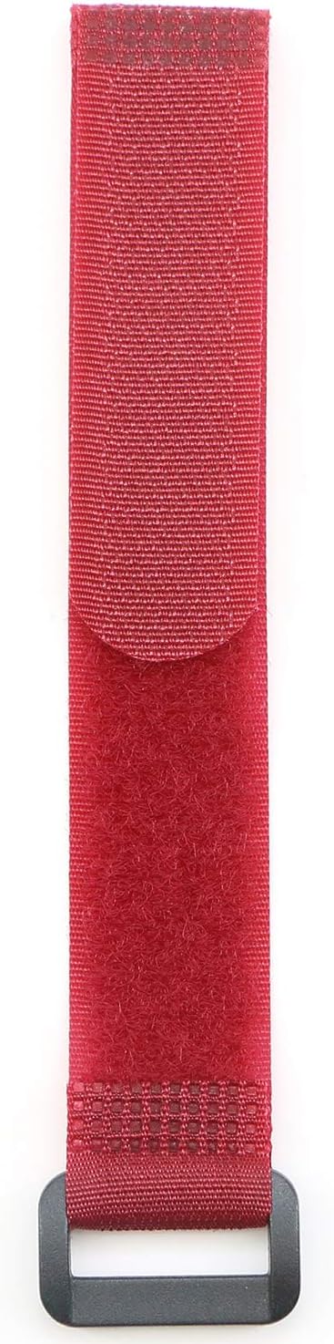 Pasow 25 Pcs 8-Inch Cable Ties with plastic buckle Reusable Wire Cord cable tie - Red