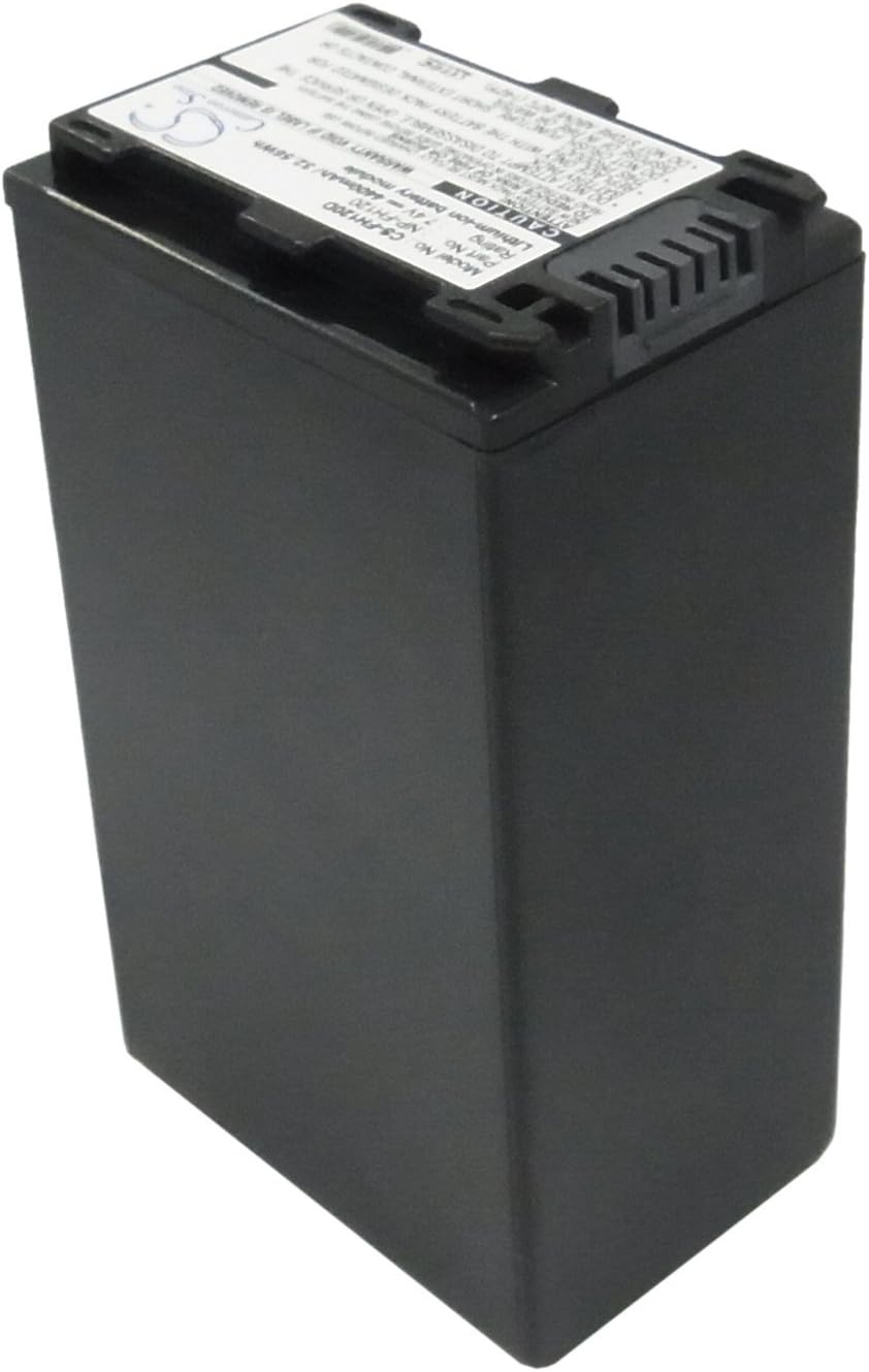 Cameron Sino CS New Replacement Battery for CR-HC51E, DCR-30, DCR-DVD103, DCR-DVD105, DCR-DVD105E, DCR-DVD106, DCR-DVD106E, DCR-DVD108, DCR-DVD109, DCR-DVD109E, HDR-UX9E (4400mAh) NP-FH120