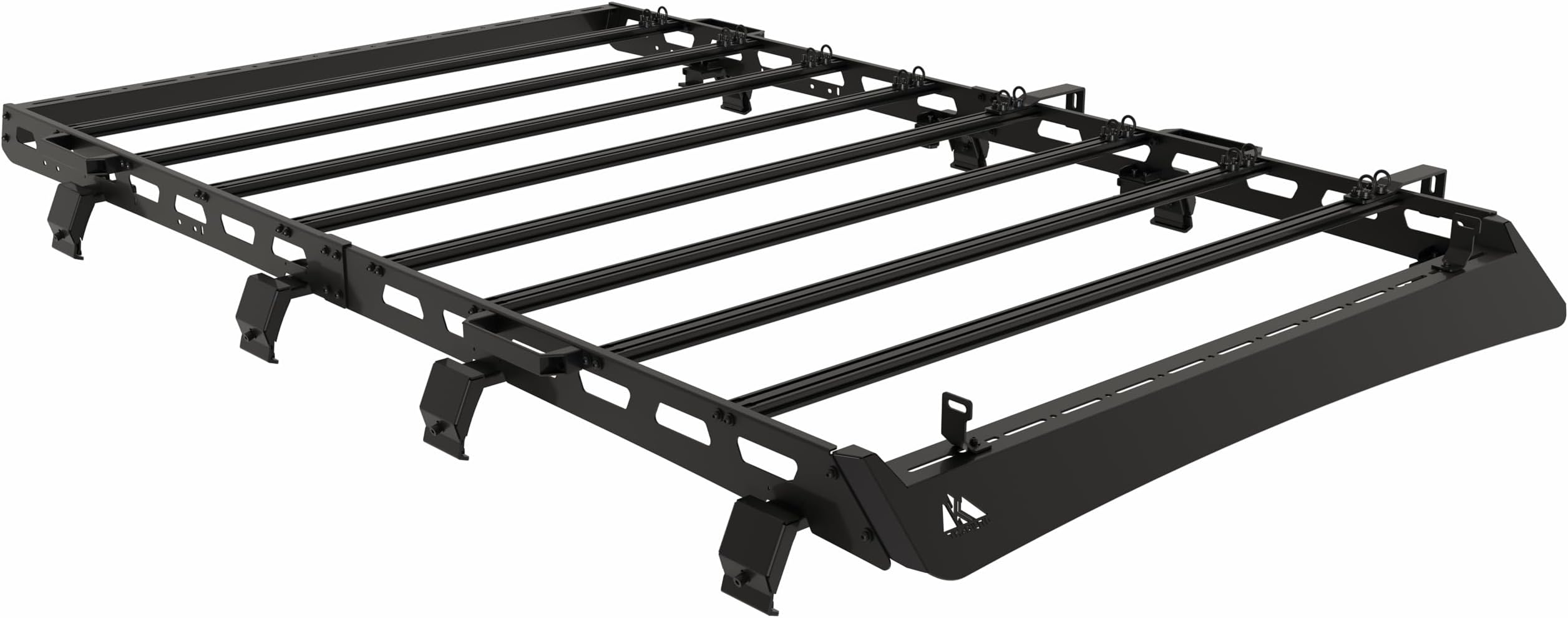 Black Roof Rack Cargo Storage (2018-2024 Jeep Wrangler JL 4 Doors Hard top Full Size)