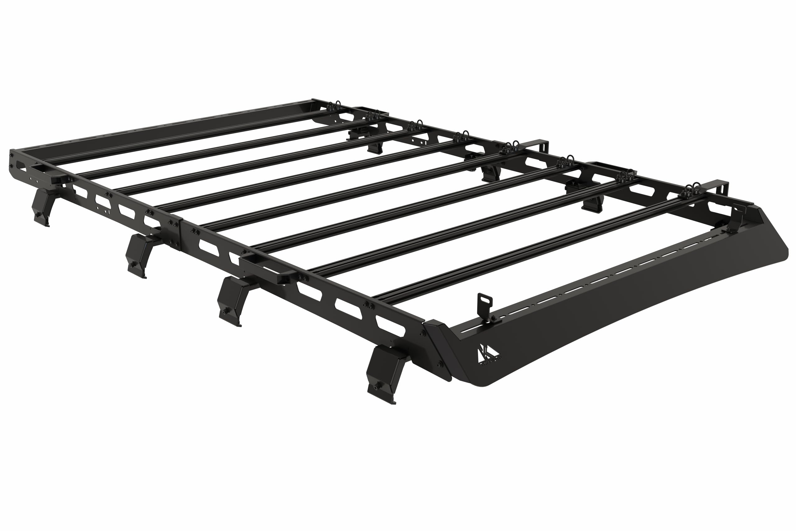 Black Roof Rack Cargo Storage (2018-2024 Jeep Wrangler JL 4 Doors Hard top Full Size)