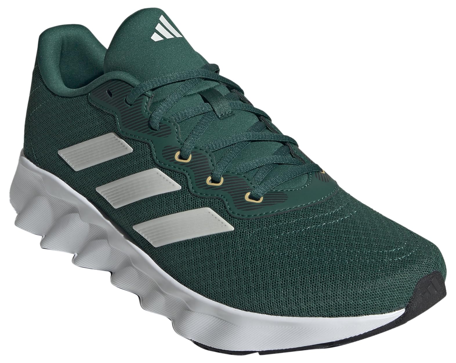 adidas Switch Move Running Shoes, Zapatillas para correr Unisex adulto, Collegiate Green Zero Met Oat, 45 1/3 EU