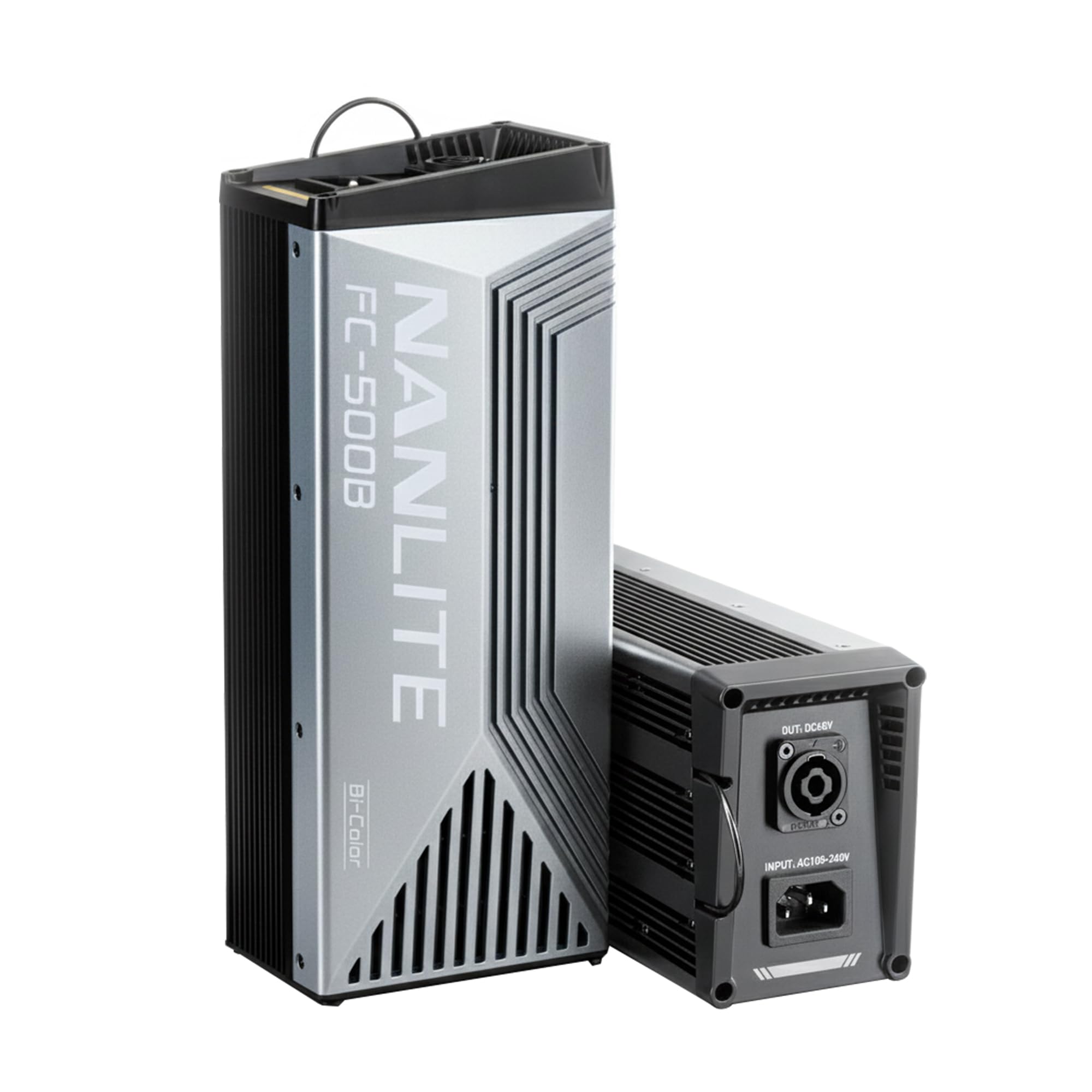 Nanlite FC-500B Luce a LED per video bicolore da 2700 K a 6500 K, 500 W ad alta potenza, CRI 96+ TLCI 98+, luce di studio regolabile per fotografia e registrazione video