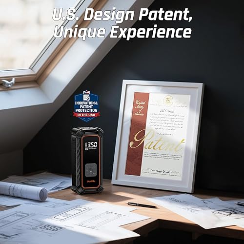 Miniatura 7 de OlarHike Inflador de neumáticos, compresor de aire portátil, alimentado por batería de 9000 mAh, modo dual de 150 PSI, bomba de aire automática para