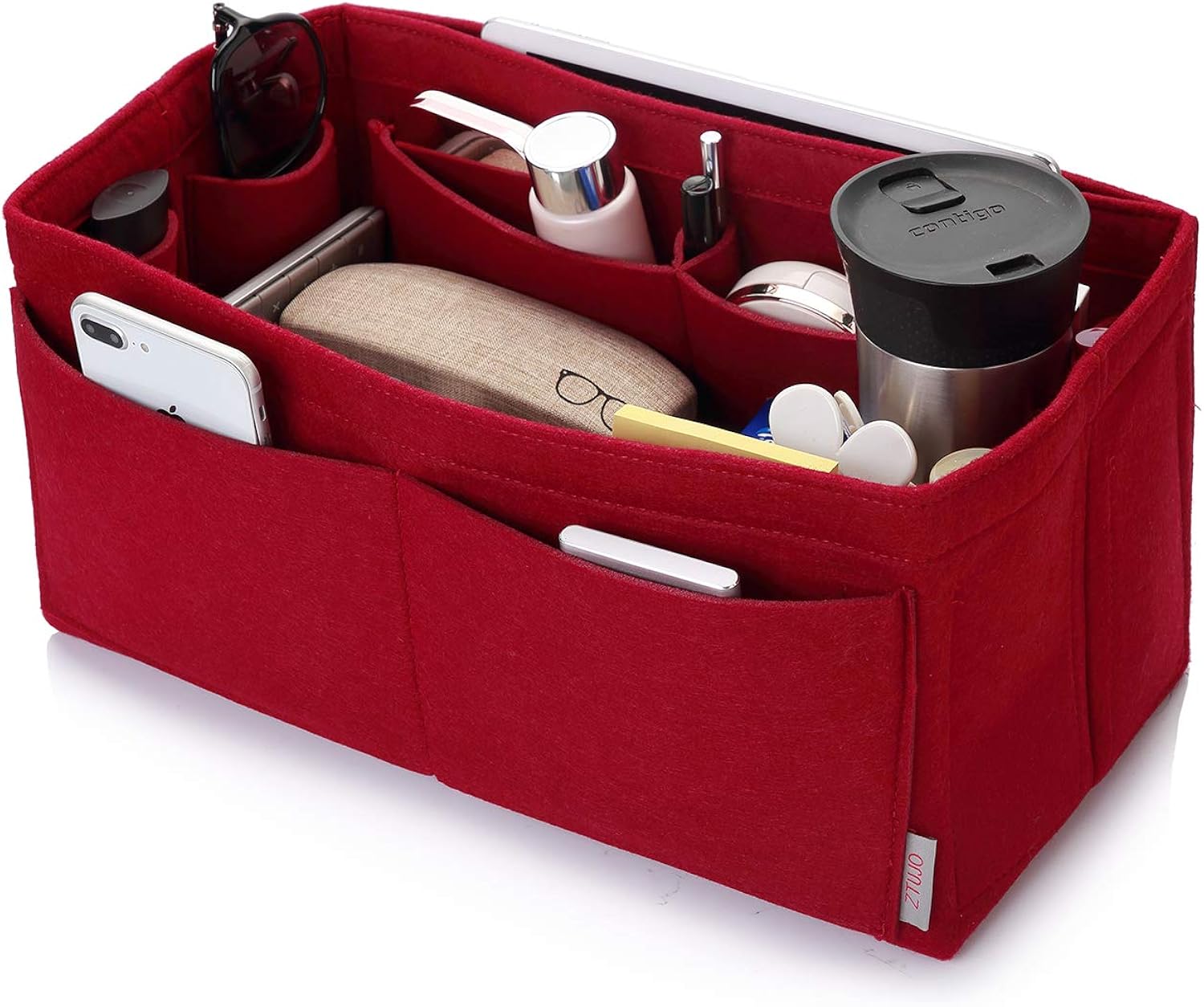 Buy Felt Purse Organizer, Bag in Bag Organizer For Tote & Handbag