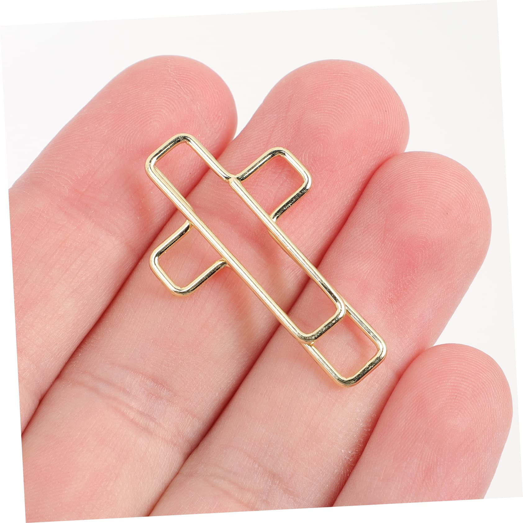 STOBOK 3 Sätze 3Er Set Büroklammern Kleine Binderklammern Büro Dokumentenklammern Goldene Büroklammer Büroklammern Büroklammern Klemmen Kabel Wandklammern Kleine 100 Stück * 3
