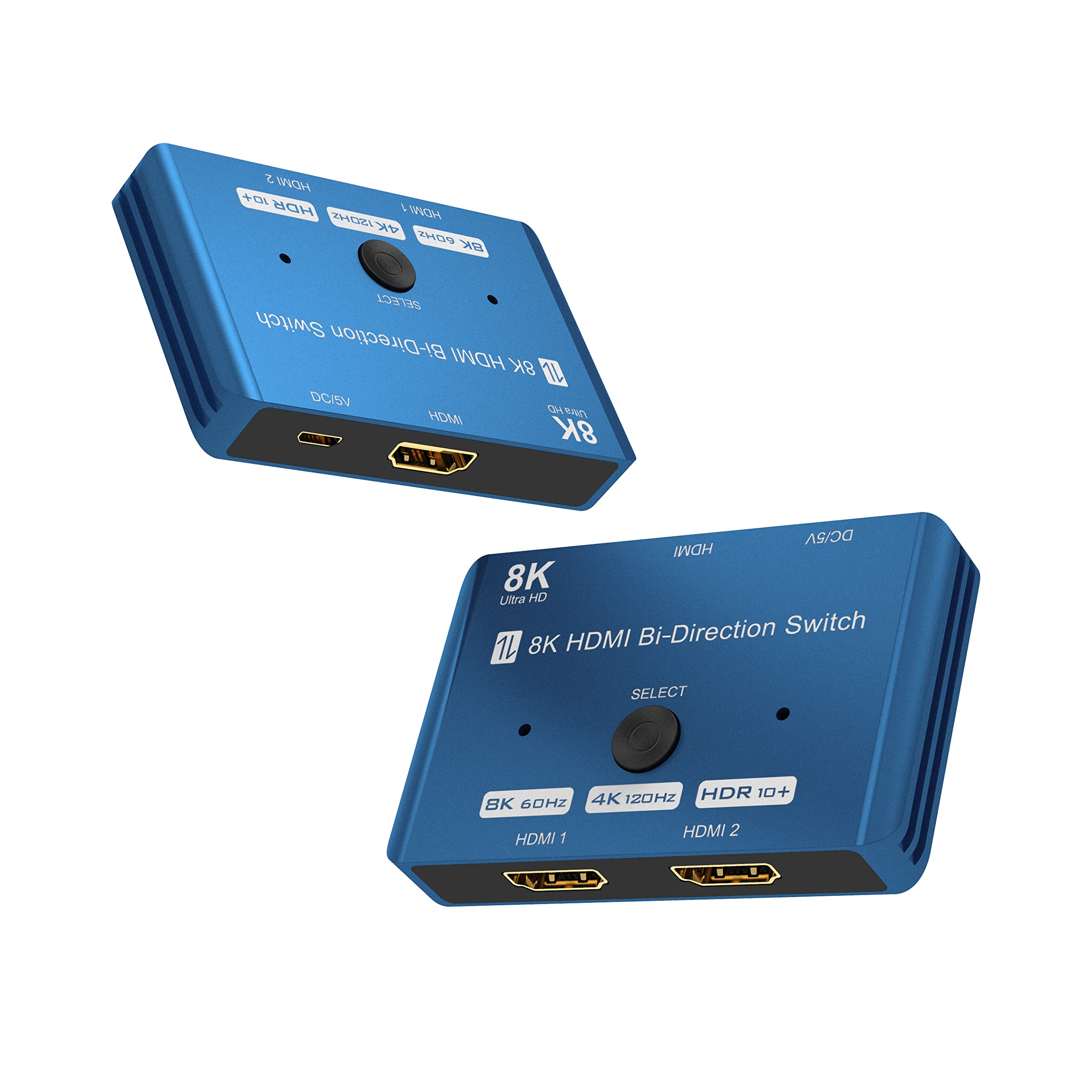 Amazon | YIWENTEC HDMI 2.1 Ultra 8K HDR 10 双方向スイッチ 8K@60Hz