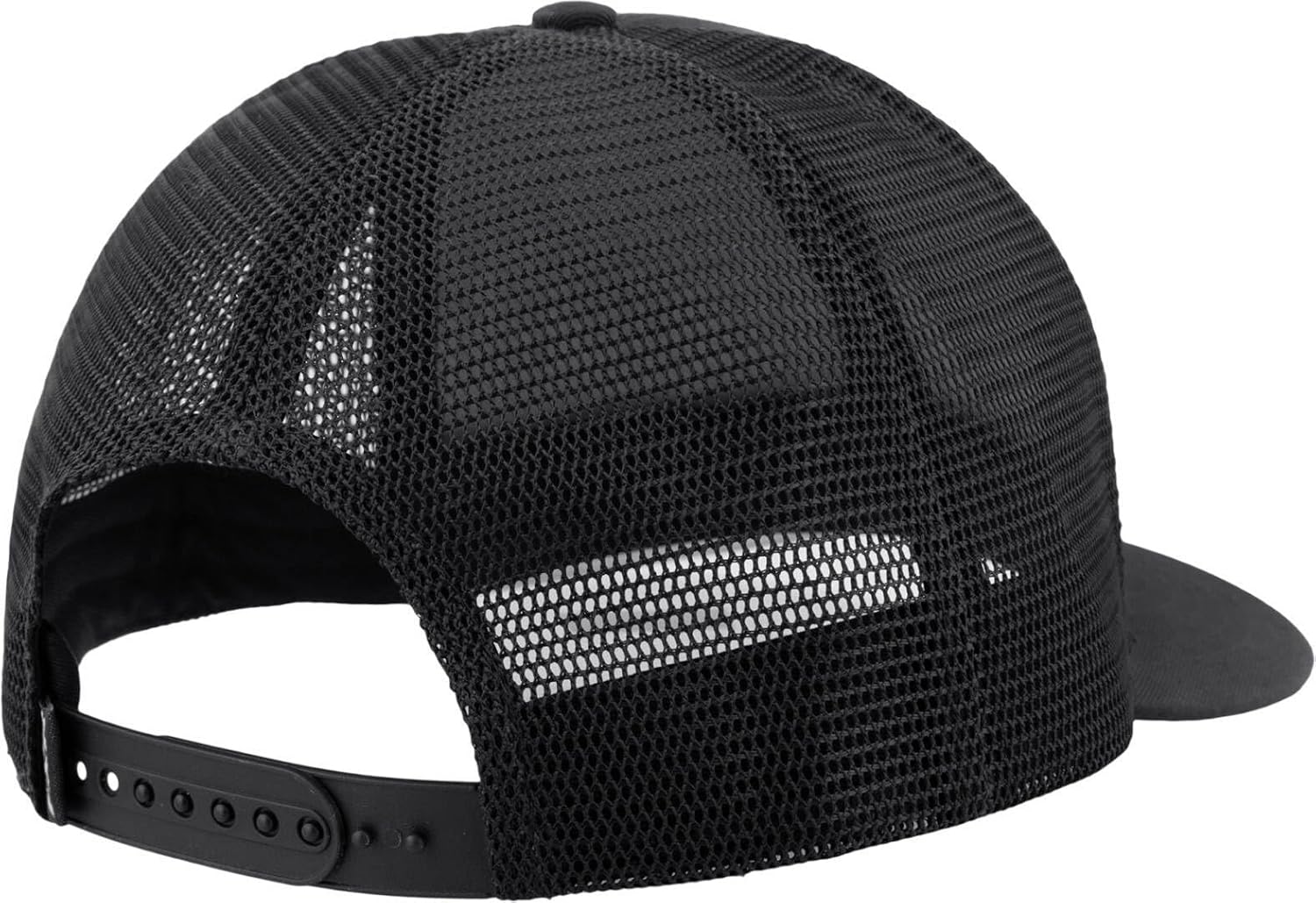 FXR Race Div Hat Cotton Curved Brim Mesh Snap Back Youth - Black/White