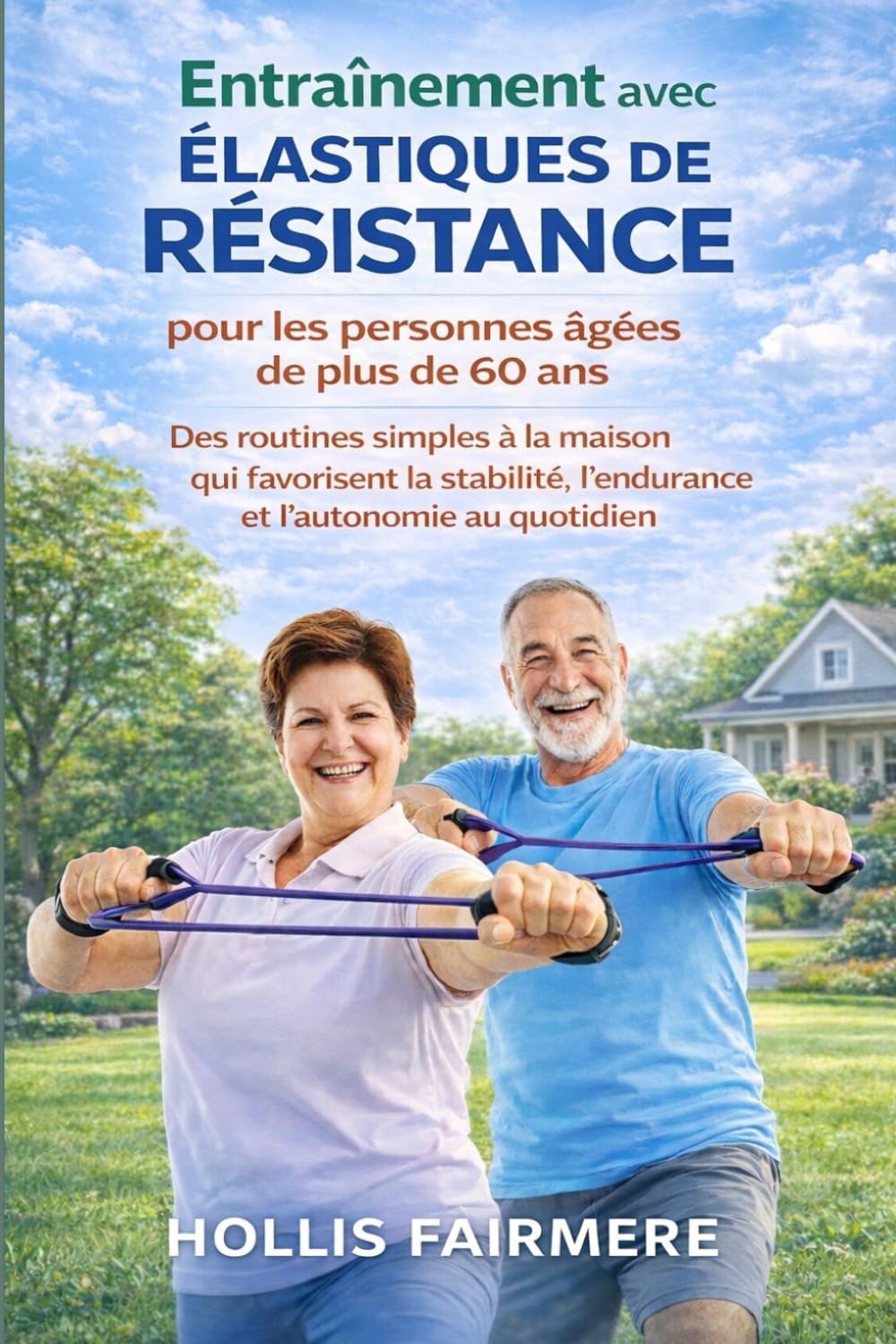 Entraînement avec élastiques de résistance pour les personnes âgées de plus de 60 ans: Des routines simples à la maison qui favorisent la stabilité, l'endurance et l'autonomie au quotidien