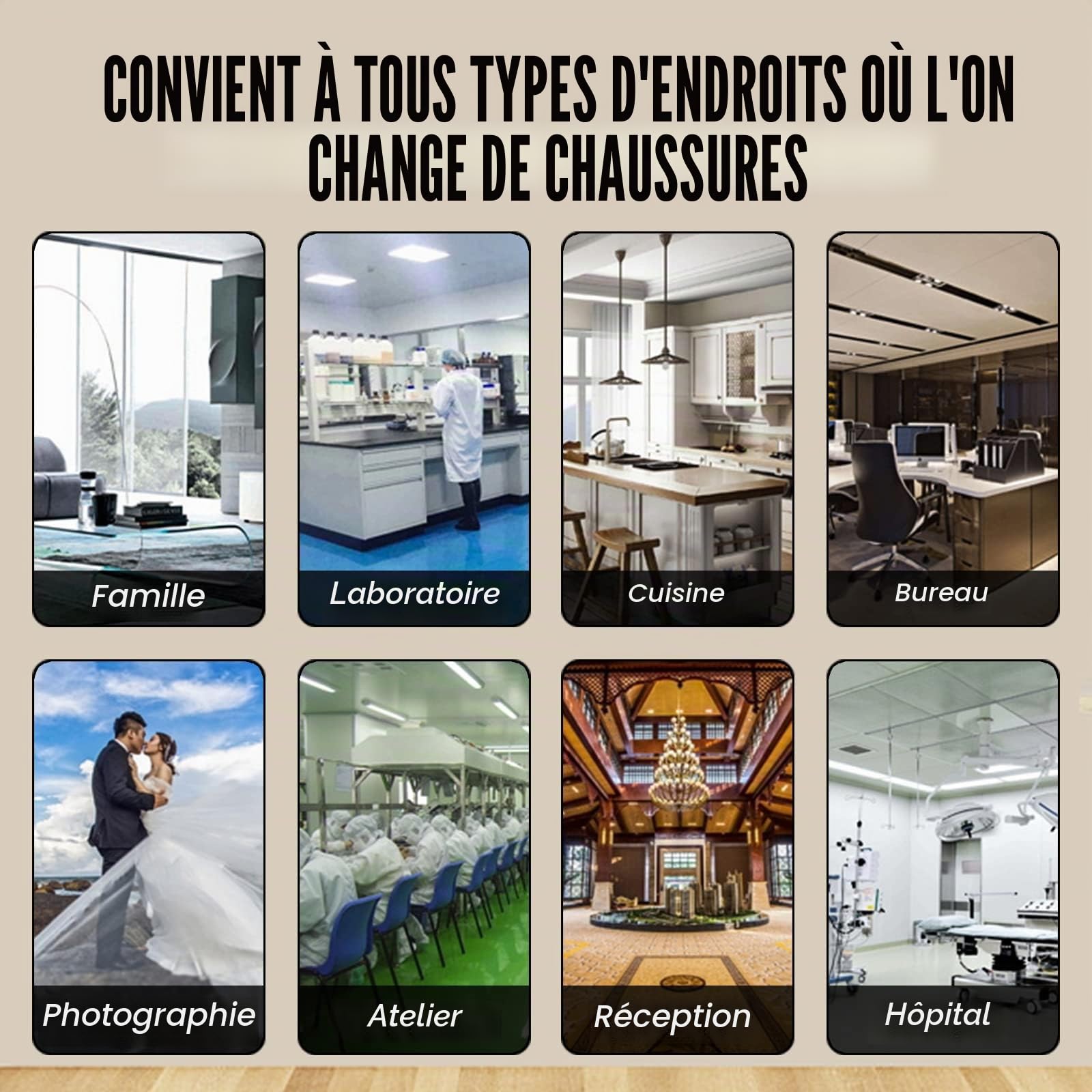 Distributeur automatique de couvre-chaussures avec 200 pièces jetables en plastique et couvertures de chaussures, portable, idéal pour la médecine, la maison