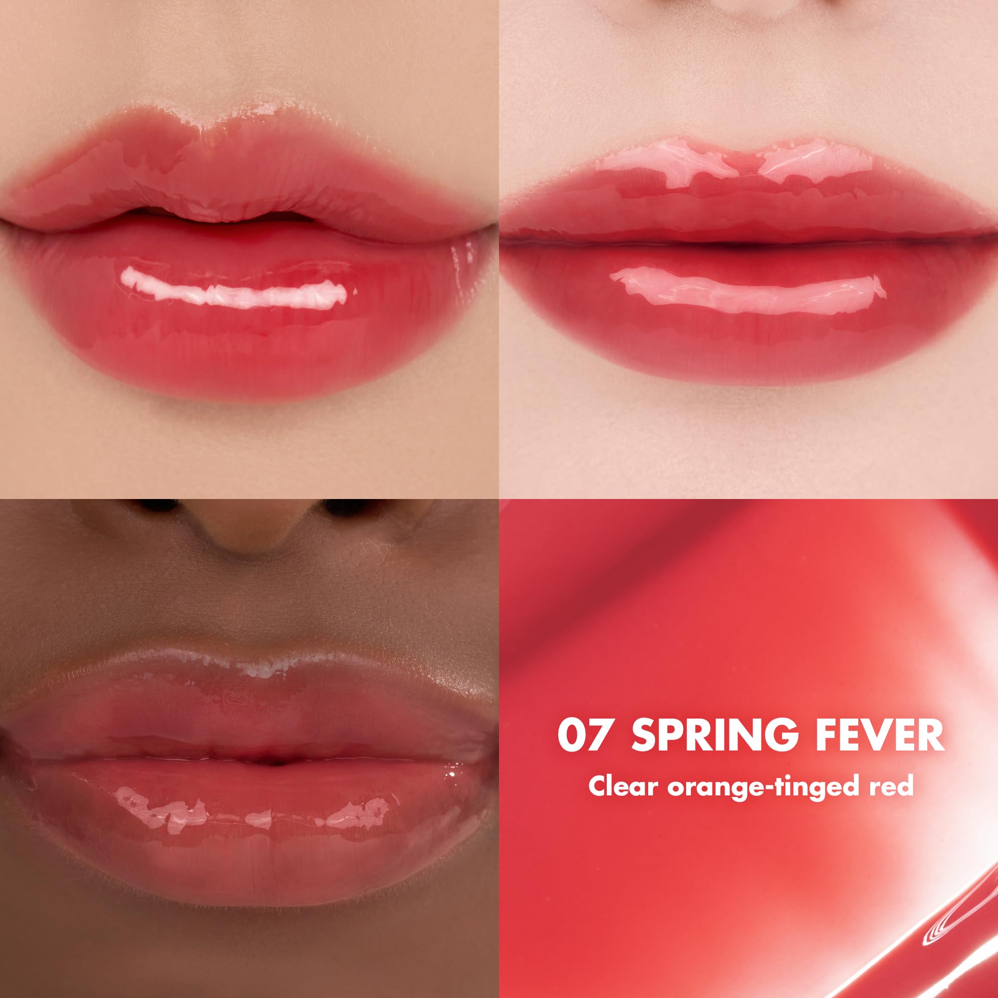 Amazon.com : rom&nd Glasting Color Gloss | Korean Lip Gloss | High