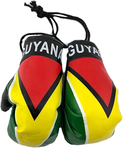 latinos r us Guante de boxeo con bandera de Guyana