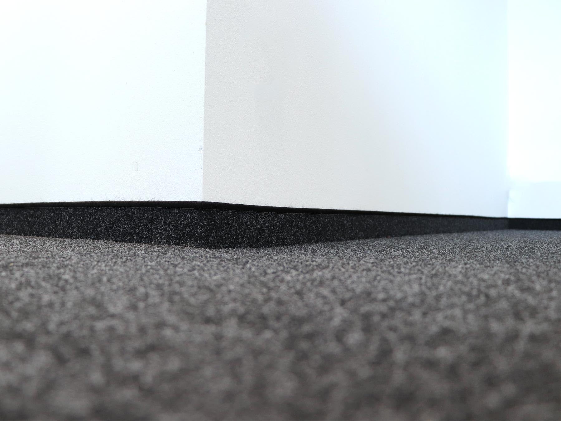 Primaflor Nadelfilz | Anthrazit | 200x100 cm | Merlin | 5,2 mm hoch | 17 dB Trittschallminderung | Nutzungsklasse 33 | stuhlrollenfest | Teppichboden Nadelvlies für Büro und Messe
