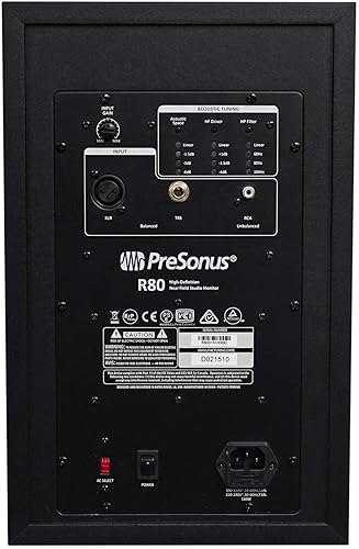 Miniatura 5 de PreSonus Monitor de estudio R80 AMT (individual)