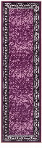 Miniatura 230 de Antep Rugs Alfombras modernas con bordes de 2 x 7 pies antideslizantes (antideslizante) de perfil bajo con parte trasera de goma para interiores