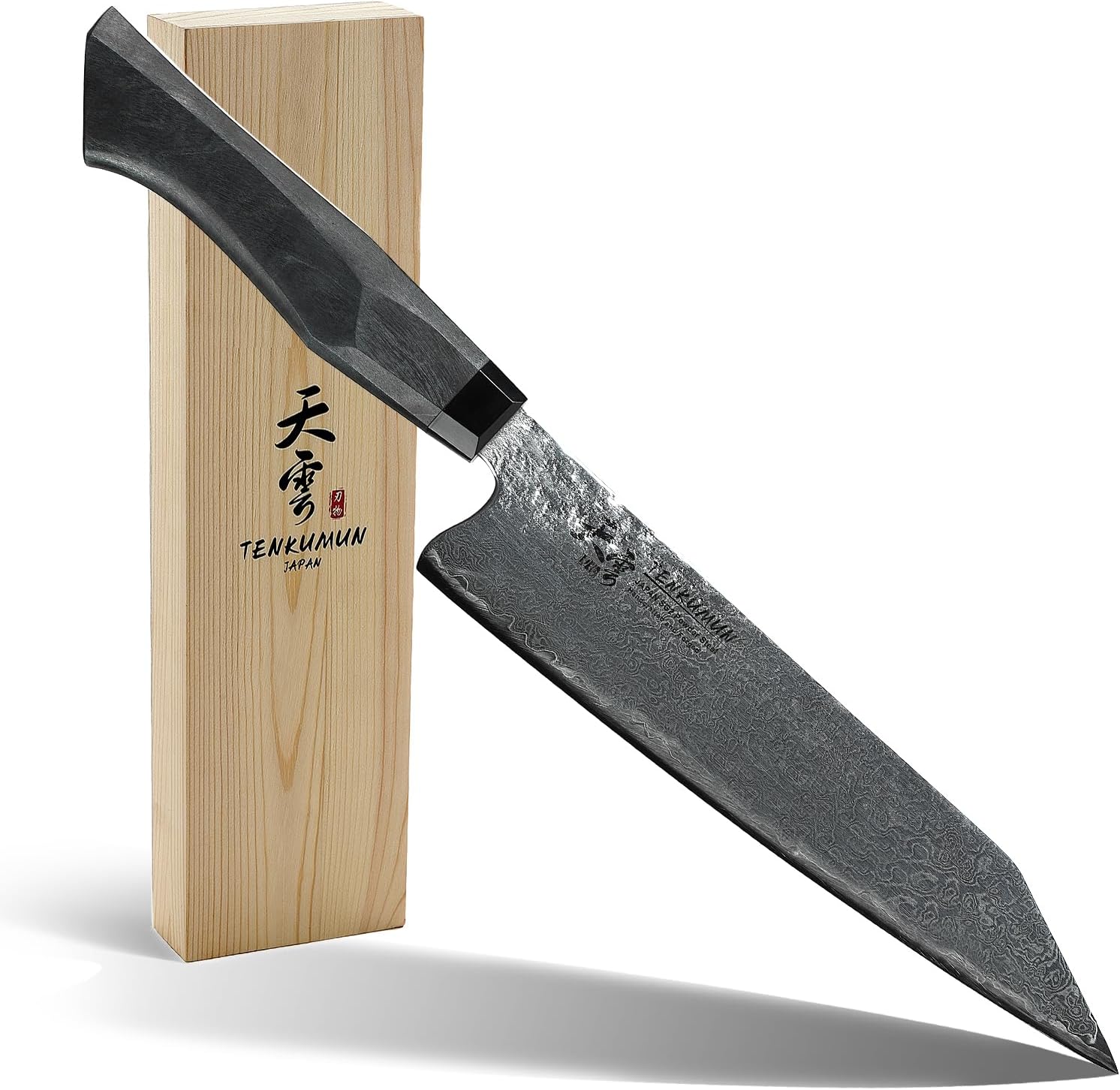 Japanese Gyutou 210mm Profession Santoku Handcrafted 8 inch Chef Knife Handmade Forged Knife Japan SG2 Powder Steel with Black Wood Handle