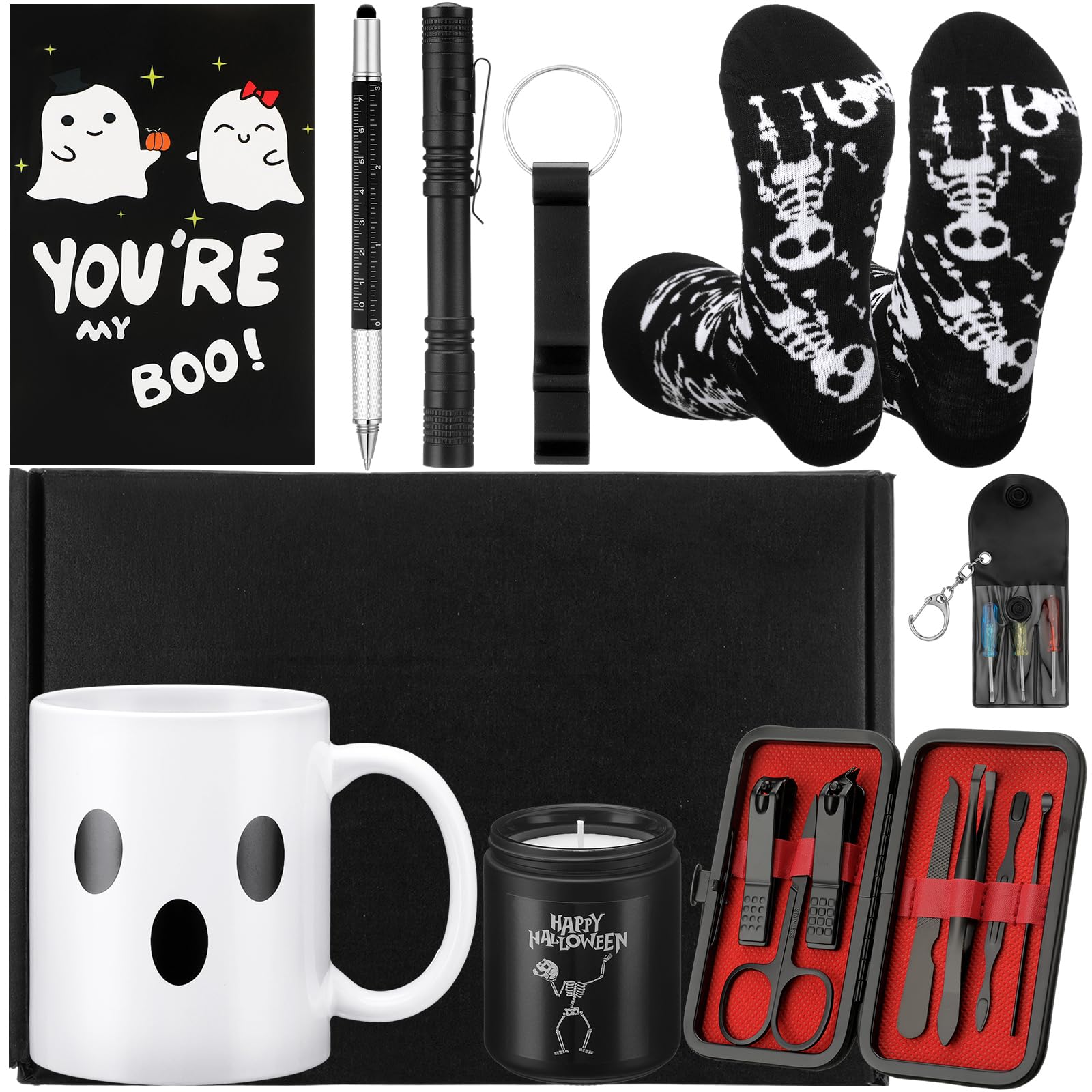 Halloween Boo Basket Gifts for Men