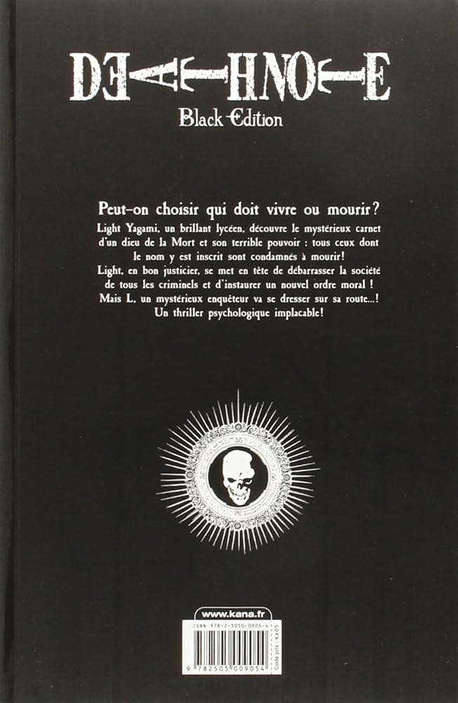 Death Note 01 - Black Edition : Ohba, Tsugumi, Obata