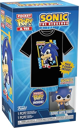 Miniatura 5 de Funko Pocket Pop! & Tee Sonic - Niños (XL)