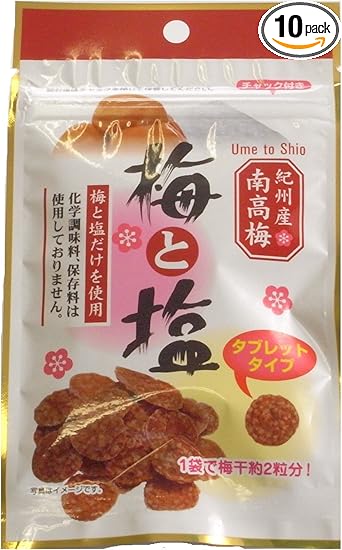 Amazon マルヤマ食品 梅と塩 7g 10袋 味覚庵 おつまみ 珍味 通販