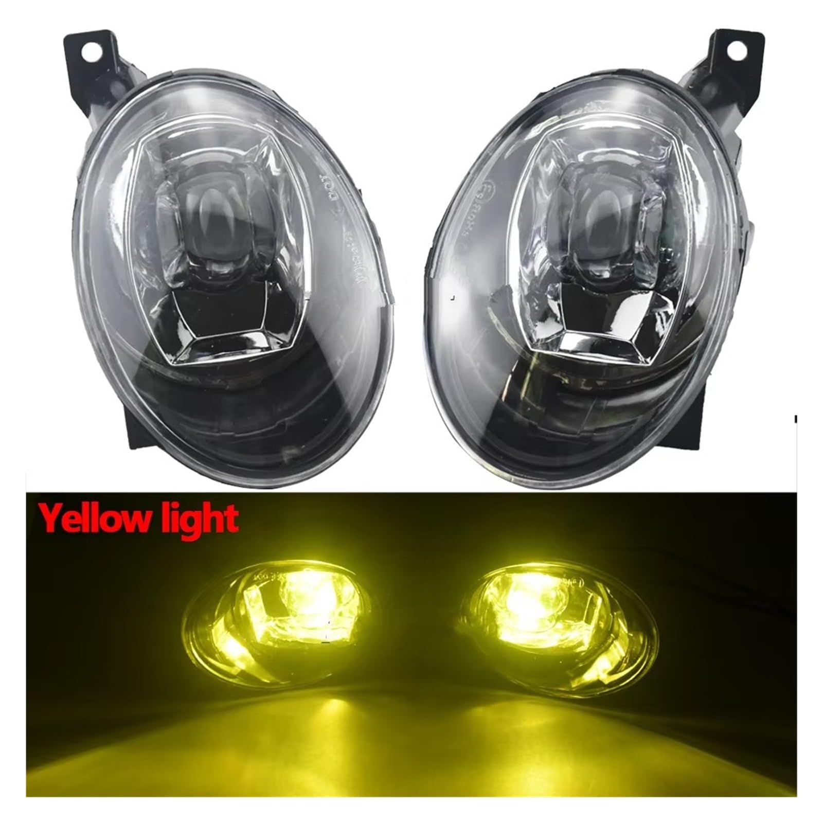 Genérico 2 Faros Antiniebla LED 30 W Para VW Para Tiguan (5N_) 2012-2016 Parachoques Delantero Coche Lámpara Canbus 9006 12 V Faros Antiniebla