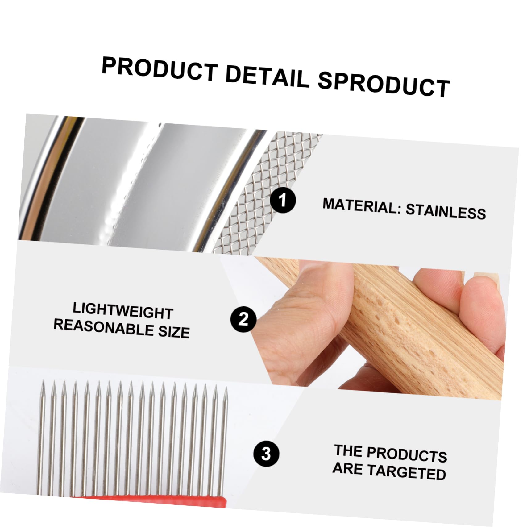 BESPORTBLE 1set Inossidabile Per Apicoltura Utensili Pratici Per Apicoltori Completo e Facile Da Riporre Per Esigenza Apicoltura