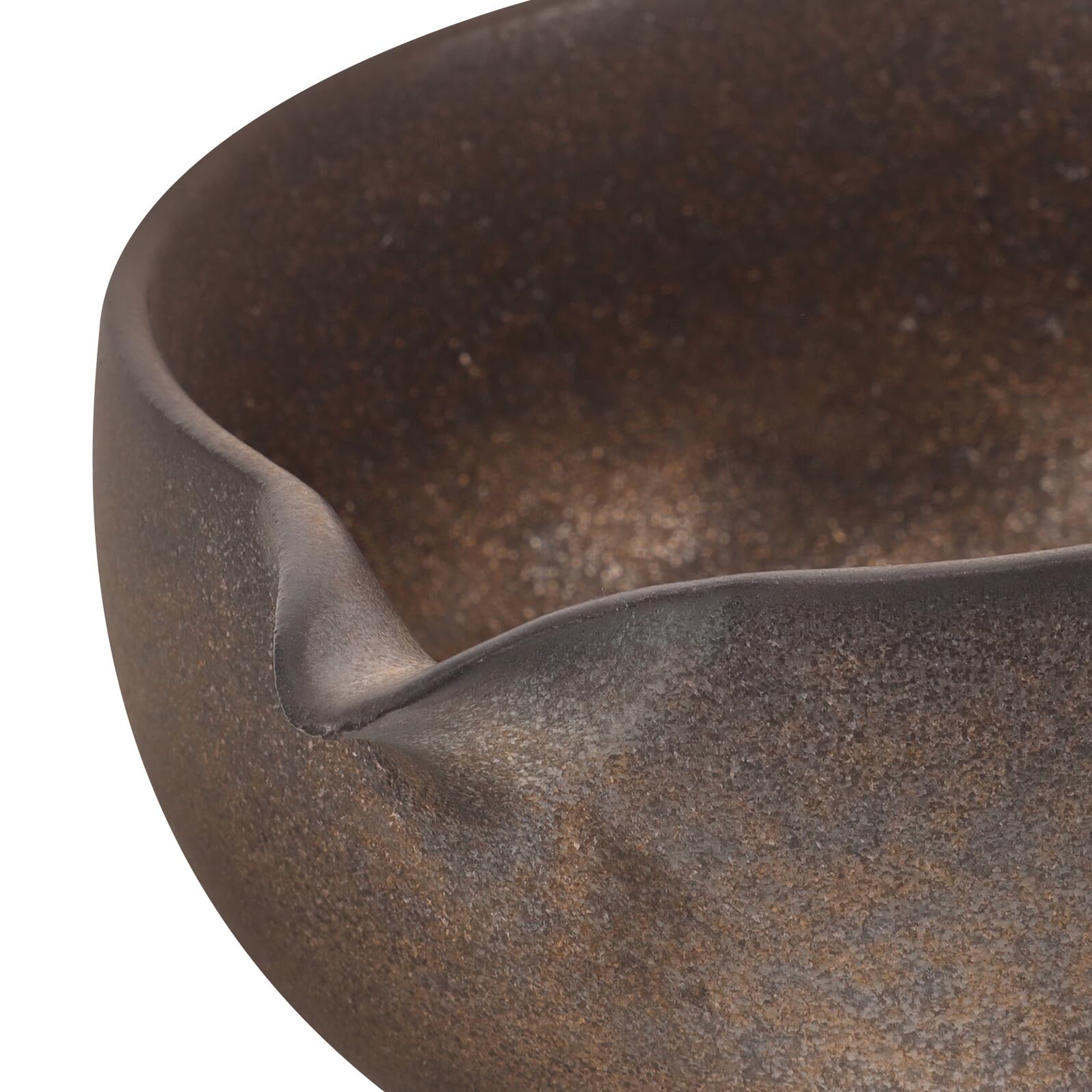 Ipetboom Ciotola in Ceramica per Matcha con Beccuccio, Tazza da Tè Giapponese Tradizionale per Cerimonia del Tè, Ciotola Matcha Artigianale per Degustazione e Rituale Giapponese