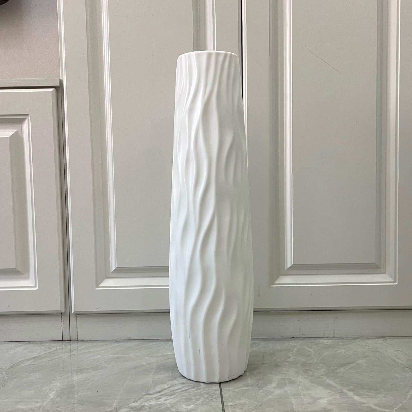 Jarrones Altos Para El Suelo Decoración Con Relieve Tridimensional Y | Jarrón Para Flores Para El Hogar La Sala De Estar La Cocina El Comedor La Entrada Boda Oficina Hotel