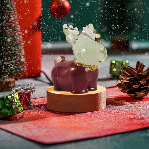 Miniatura 4 de Voyyphixa 3 moldes de vela de Navidad de silicona 3D con forma de calcetín de campana de alce, moldes de fundición de silicona epoxi de Navidad para