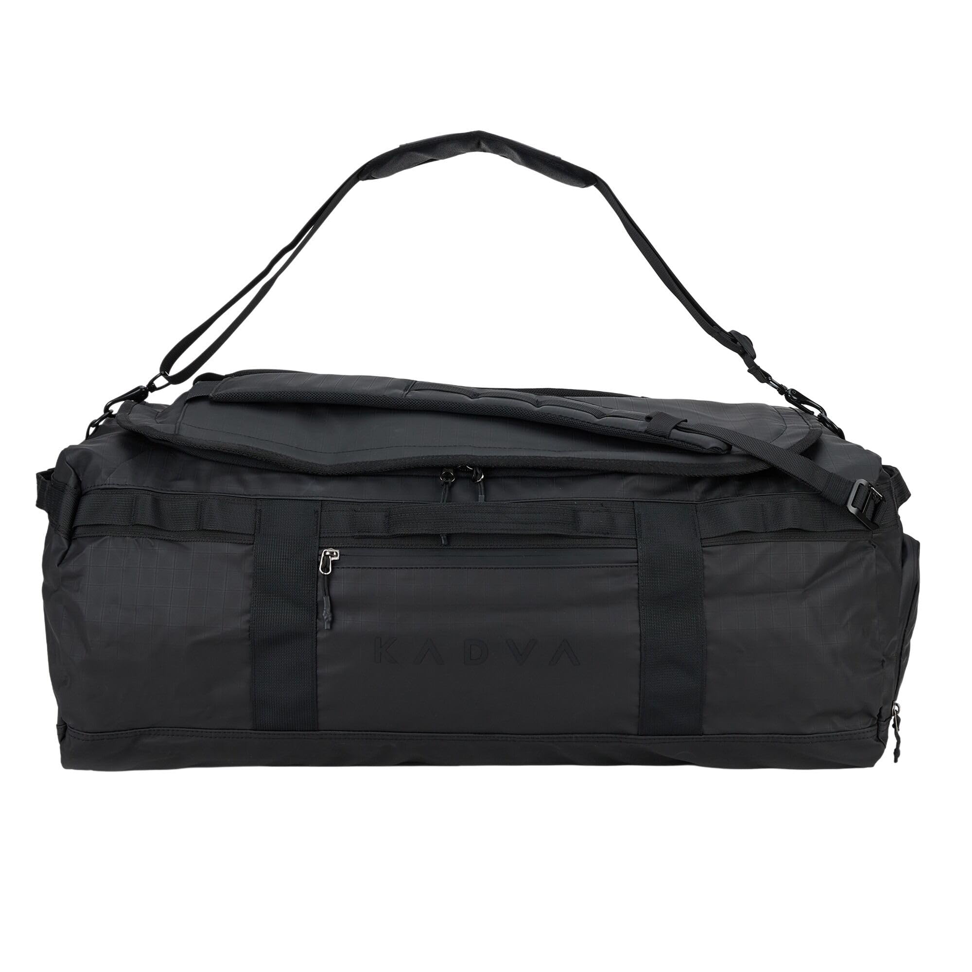 KADVA Alltaker Duffel Bag Sac de Sport et Sac à Dos 2 en 1 (40 l, 60 l, 90 l) – Sac de Voyage étanche avec Compartiment à Chaussures – Bretelles cachées – Grand Sac d'entraînement pour Homme et Femme