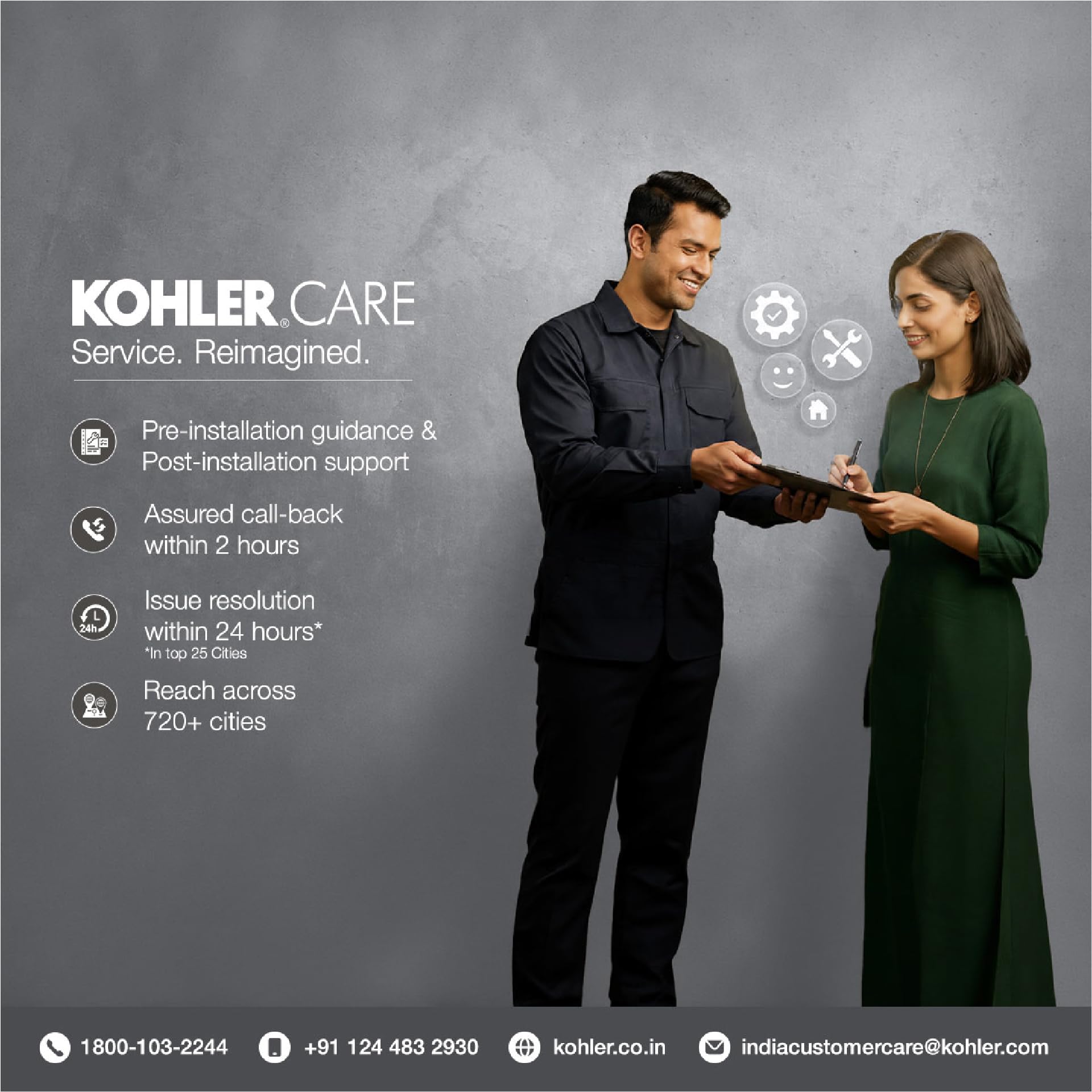 KOHLER Vive BATHSPOUT in Chrome Finish 3
