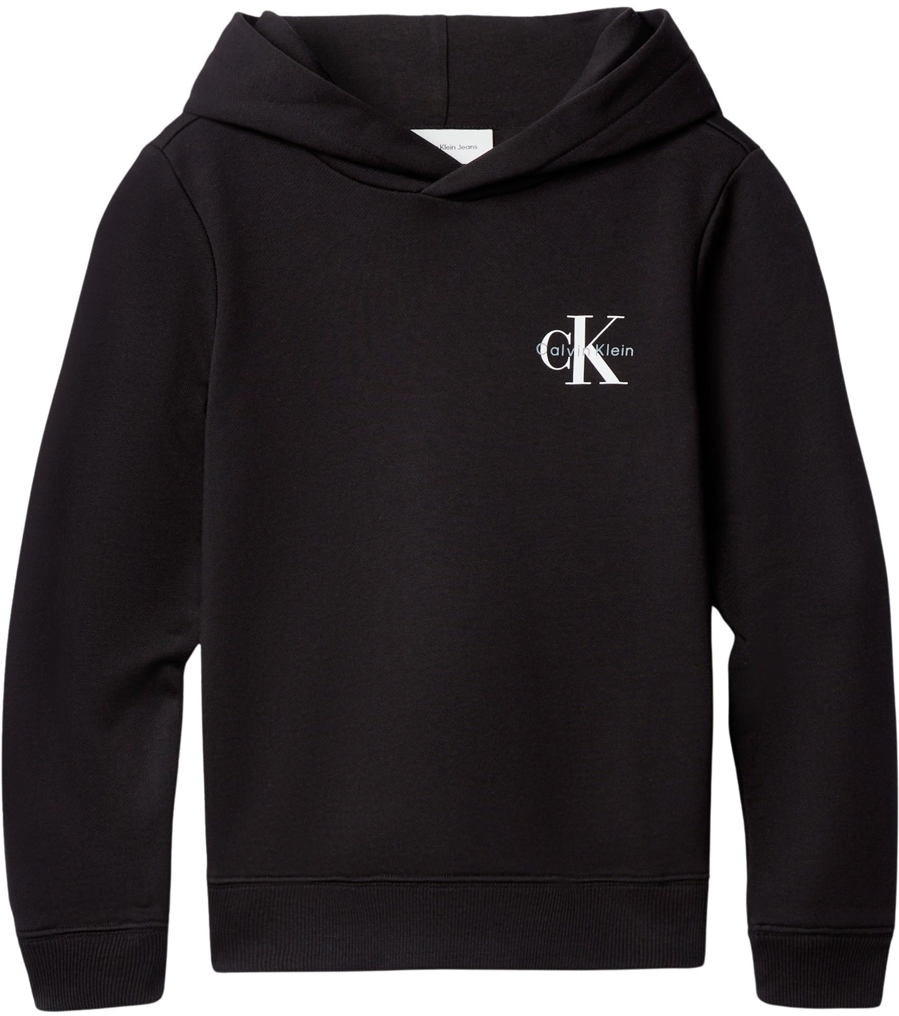 Calvin Klein Small Monogram Hoodie Iu0iu00712 Felpa con Cappuccio Unisex - Adulto (Pacco da 1)