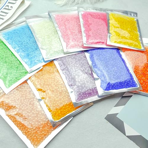 Miniatura 6 de 950 diamantes de imitación de resina con parte trasera plana de 0.236 pulgadas, cristales de imitación transparentes que brillan en la oscuridad