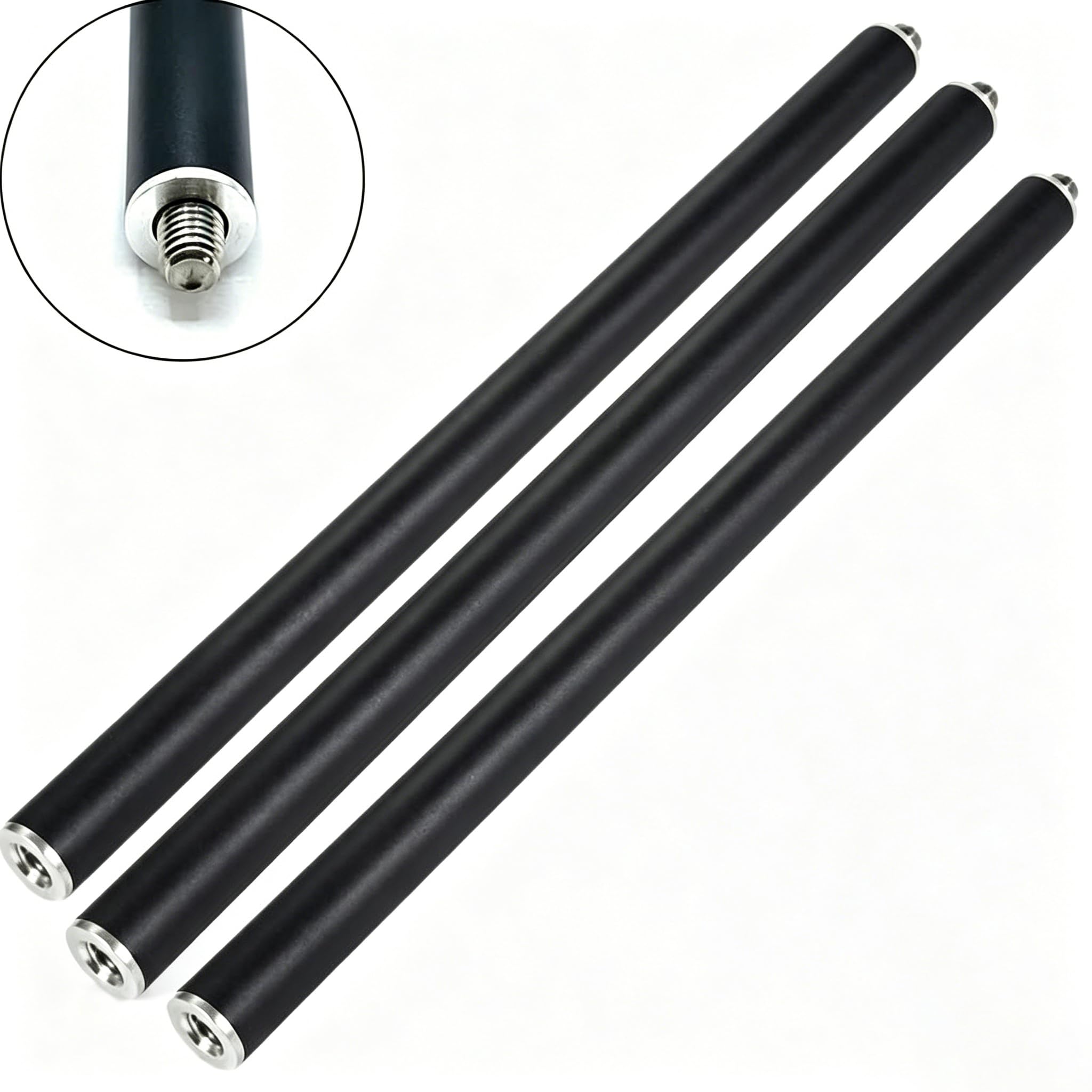 Antena HF JPC-12 con tubos de aluminio extendidos de 32 cm para JPC-12 JPC-7 JPC-350
