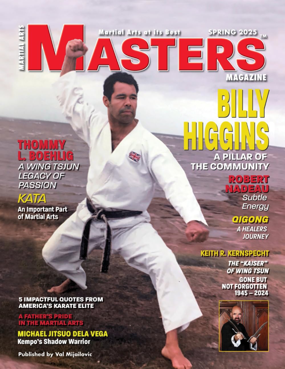 2025 SPRING Issue of MASTERS Magazine - Featuring Billy Higgins