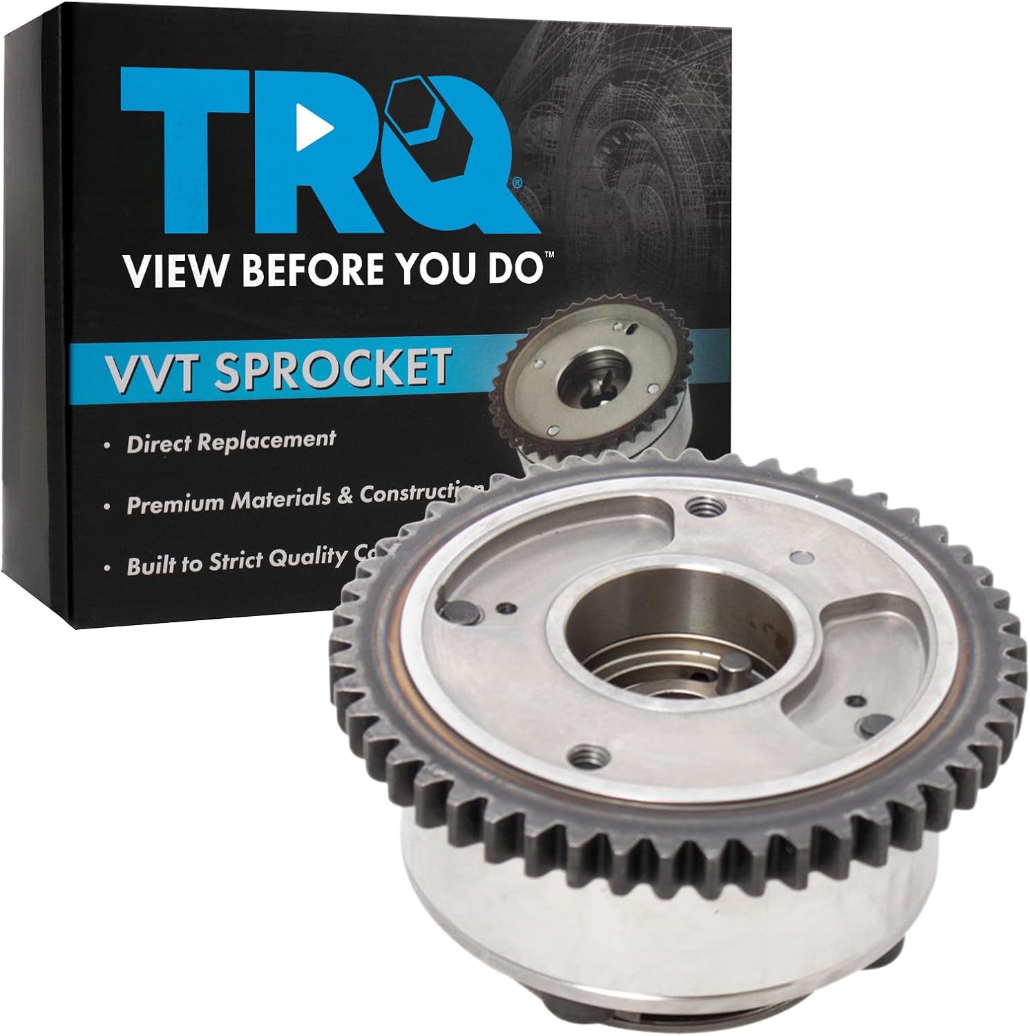 TRQ Exhaust (Rear) Variable Valve Timing Sprocket Compatible with 2010-2011 Hyundai Azera 2009-2011 Genesis 2010-2012 Genesis Coupe Santa Fe 2009 Kia Borrego 2011-2014 Sedona 2011-2013 Sorento