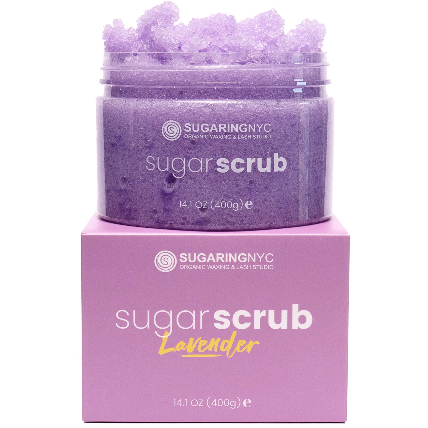 Sugaring NYC Sugar Scrub Moisturizing and Exfoliating (Lavender)