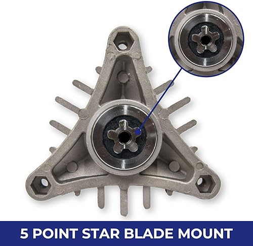 Miniatura 3 de Jeremywell Conjunto de husillo sustituye a la cortadora de césped Craftsman 130794 (2 piezas)