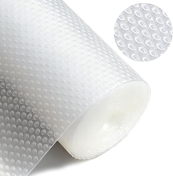 Tappetino per cassetti, 30 cm x 500 cm, antiscivolo, per cassetti, armadi, armadi, cassetti, cucina, non adesivo, per mobili da cucina - 1
