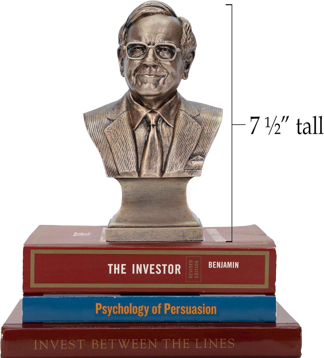 Warren Buffett Berkshire Hathaway Bust Statue Sculpture
