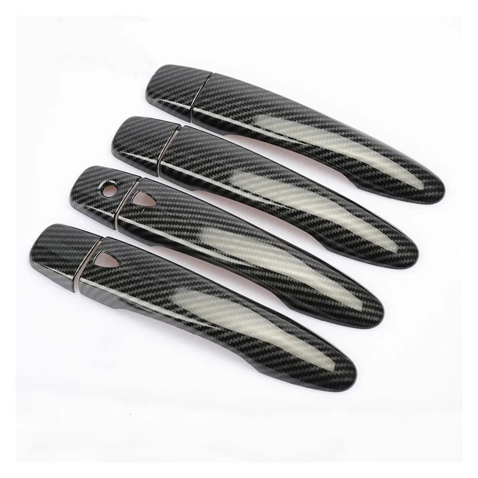 KJHOPY Car Door Handle Cap Decorative Outer Cover Shell for Nissan for Qashqai J11 2014-2020(Style 1)