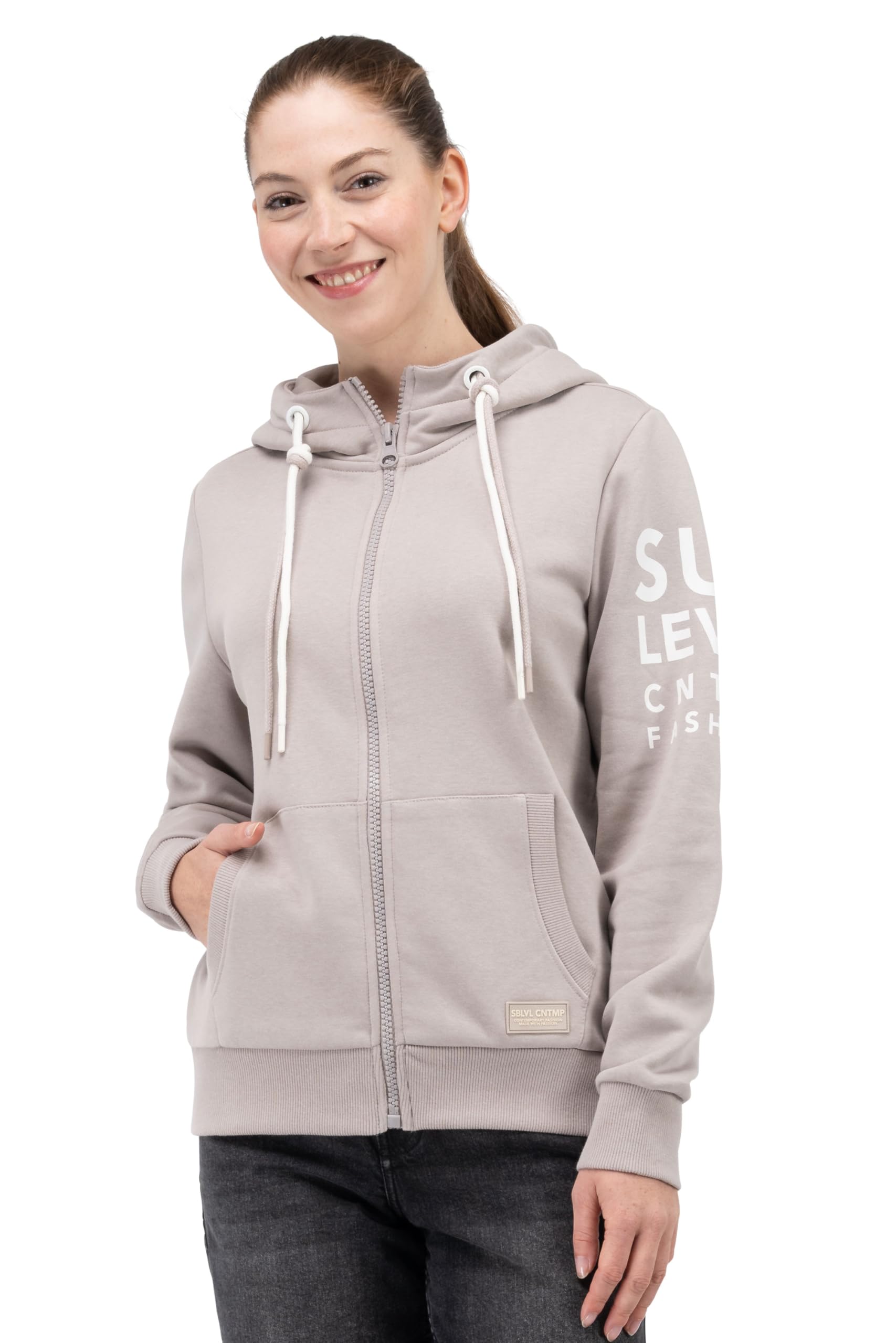 Sublevel Damen Kapuzenpullover Hoodie Kapuzenpullover Kapuzensweater Sweatshirt Kapuzenjacke Hoody