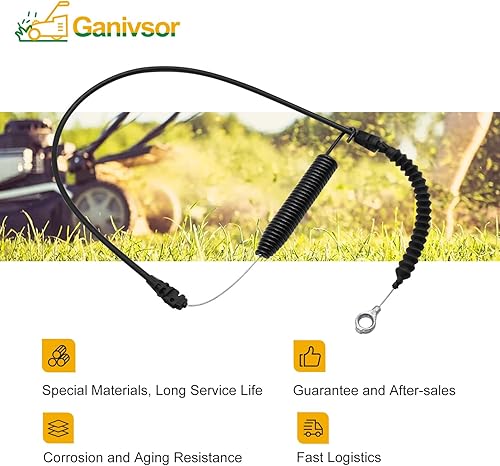 Miniatura 5 de Ganivsor El cable de compromiso de cubierta 946-05124A reemplaza al cortacésped MTD Craftsman Huskee Murray 746-05124A 746-05124 946-05124