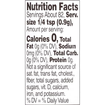 Dash Salt-Free Seasoning Blend, Everything But The Salt Seasoning Blend, 2.6 Ounce