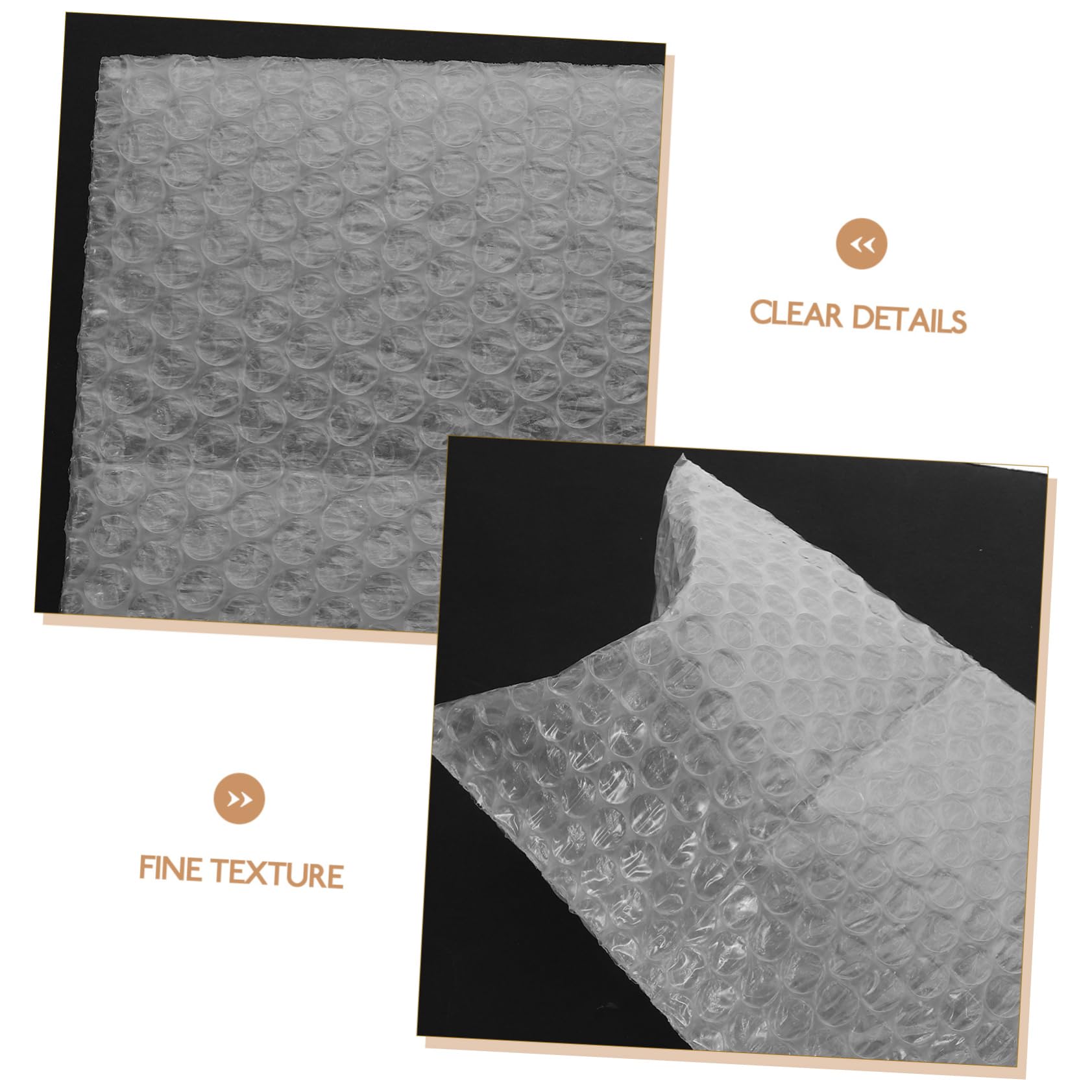 SOLUSTRE 100 Pcs Bag Protective Pouch Out Pouches Shockproof Foam Pouch Bag Pouch for Packing Transparent Pouch Shockproof Pouch Pe