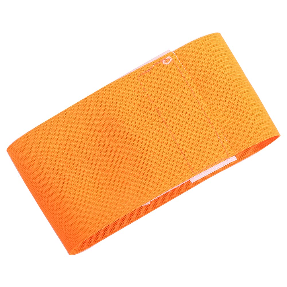 Bracciale da Capitano di Calcio, Fascia da Capitano di Calcio in Nylon, Bande da Giocatore Regolabili 31*6,5 Cm/12,2*2,6 Pollici per Giocatore di Calcio All'aperto
